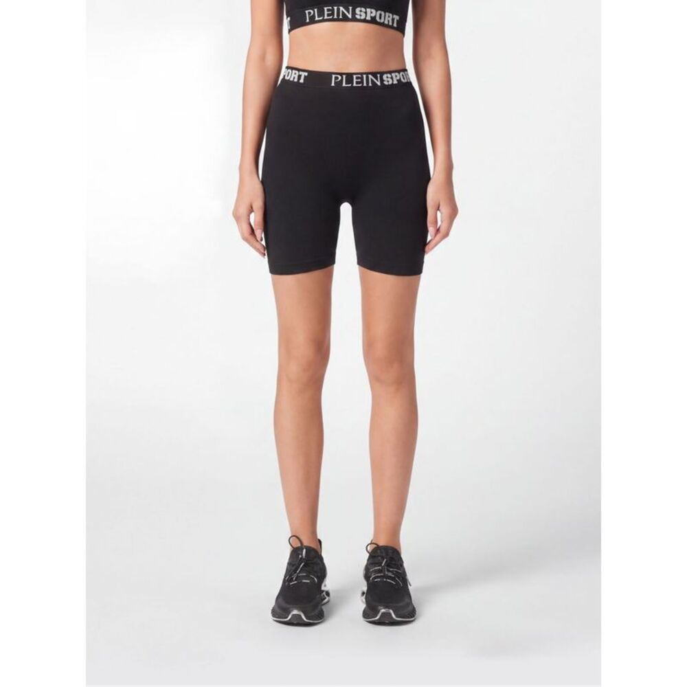 Plein Sport Shorts Woman Black